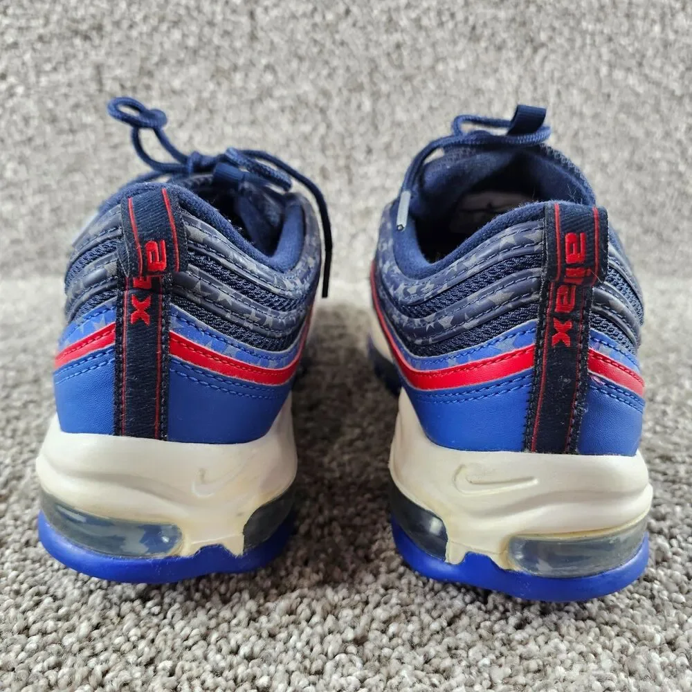 Mens 11.5 Nike Air Max 97 City Pride Dallas Away Running Basketball Sneaker